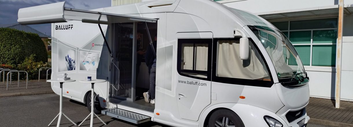 Balluff EMEA brought their demo bus, known as “BOB”, to our Retford office!