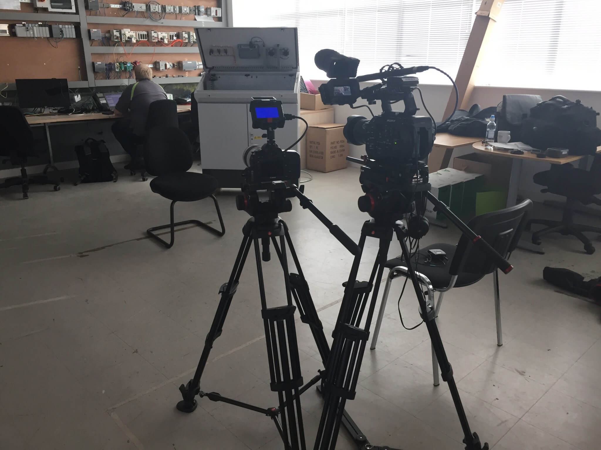 Filming for Baker Dearing Trust