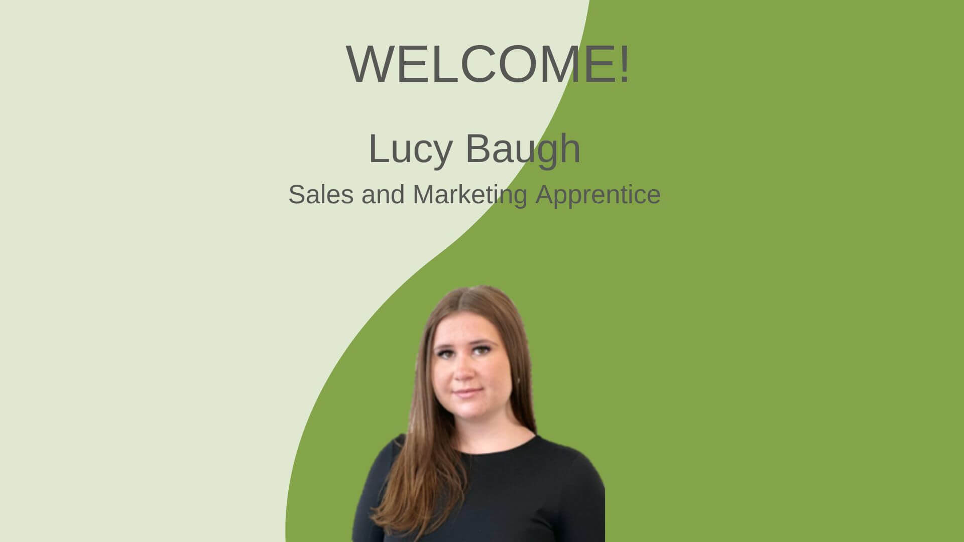 Welcome Lucy Baugh